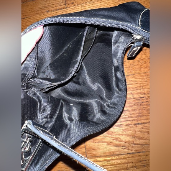 Vintage Lauren Ralph Lauren Shoulder Bag Black - Picture 3 of 3